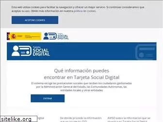 tarjetasocialdigital.es