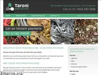 taronimetalrecycling.co.uk