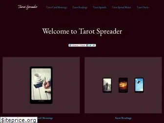 tarotspreader.info