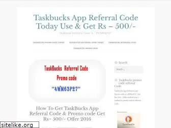 taskbucksreferralcodetoday.wordpress.com
