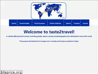 taste2travel.com