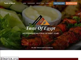 tasteofegyptrestaurant.com