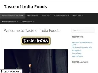 tasteofindiafoods.com