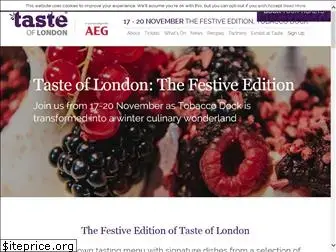 tasteoflondon.co.uk