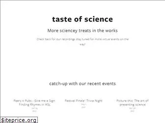 tasteofscience.org