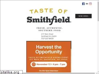 tasteofsmithfield.com