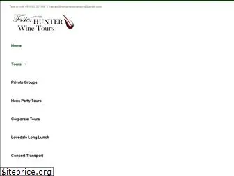 tastesofthehunterwinetours.com.au