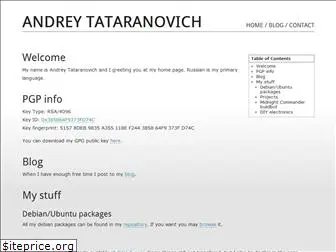 tataranovich.com