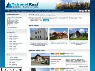 www.tatranetreal.sk website price