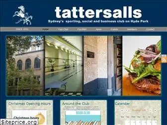 tattersallsclub.org