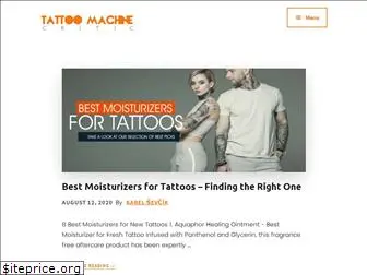 tattoomachinecritic.com