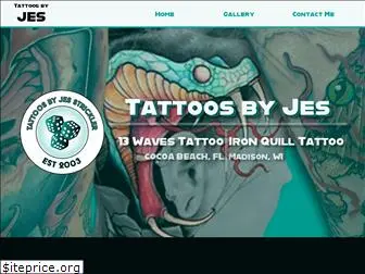 tattoosbyjes.com