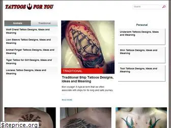 tattoosforyou.org