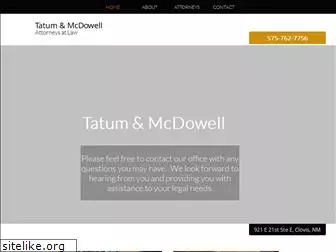 tatum-mcdowell.com