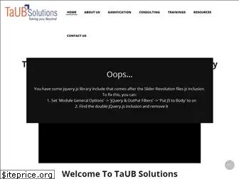 taubsolutions.com