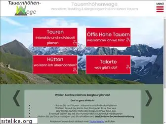 tauernhoehenwege.org