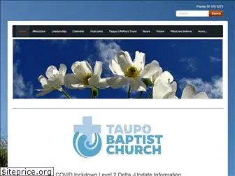 taupobaptist.org.nz