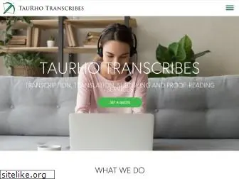 taurho-transcribes.co.uk