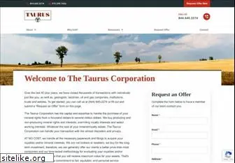 tauruscorporation.com