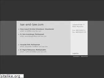 tax-and-law.com