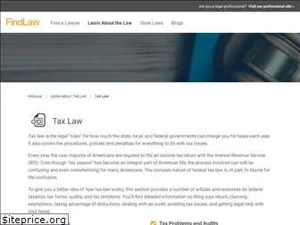 tax.findlaw.com