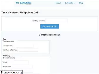 taxcalculatorphilippines.com