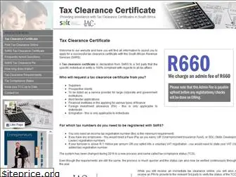 taxclearancecertificate-sa.co.za