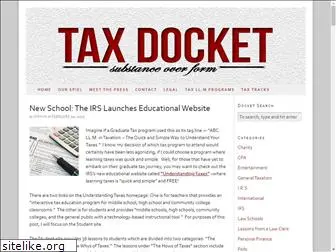 taxdocket.com