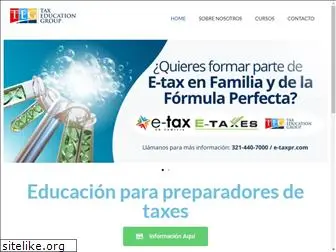taxeducationgroup.com