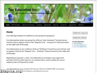 taxeducationinc.com