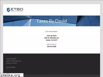 taxesbydavid.com