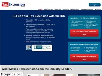 taxextension.com