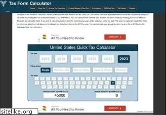 taxformcalculator.com