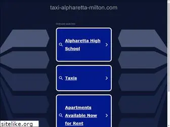 taxi-alpharetta-milton.com
