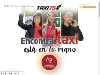 taxi75zaragoza.com