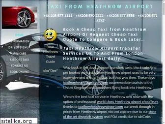taxifromheathrowairport.com