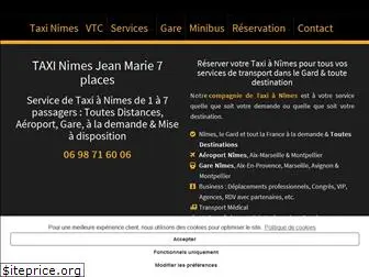 taxis-nimes-jeanmarie.com