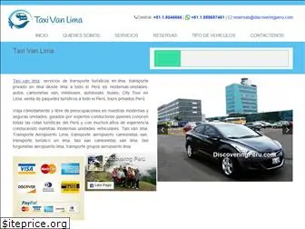 taxivanlima.com