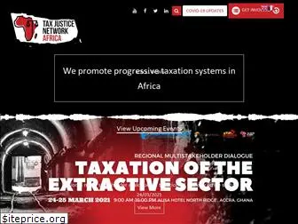 taxjusticeafrica.net