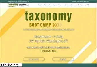 taxonomybootcamp.com