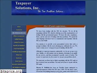 taxpayersolutionsinc.com