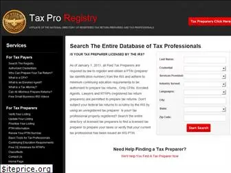 taxproregistry.com