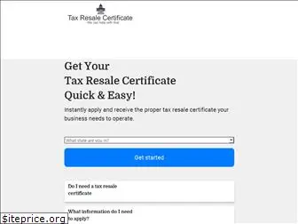 taxresalecertificate.org