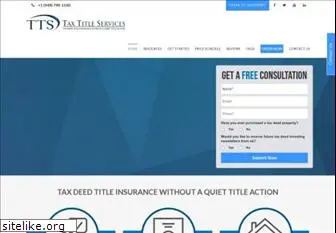 taxtitleservices.com