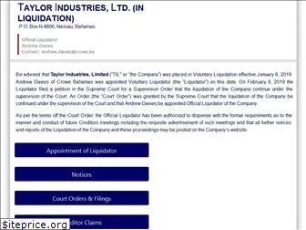 taylor-industries.com