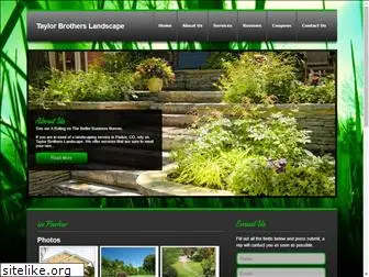 taylorbrotherslandscape.com