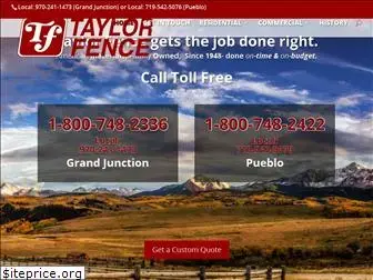 taylorfencecolorado.com