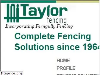 taylorfencing.com.au