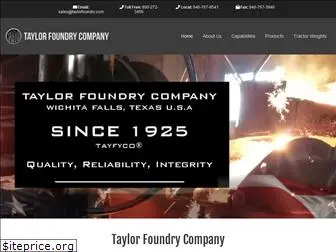 taylorfoundry.com