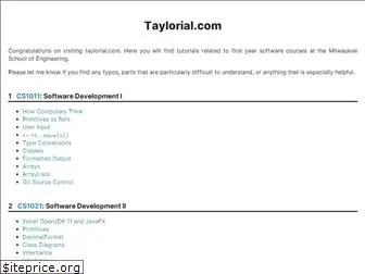 taylorial.com